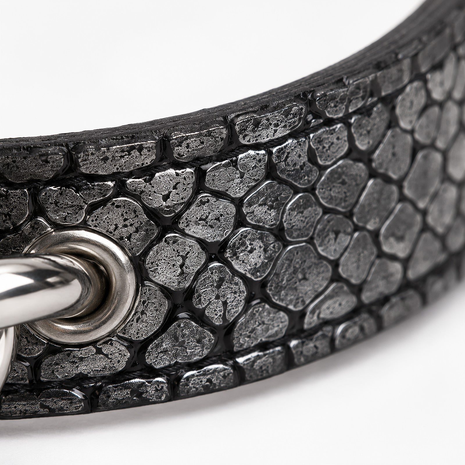 Black Snake-Scale Choker